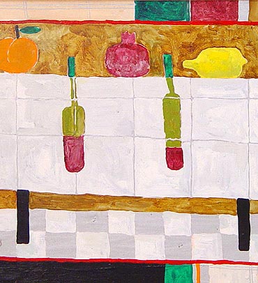 Portrét stolu (detail)