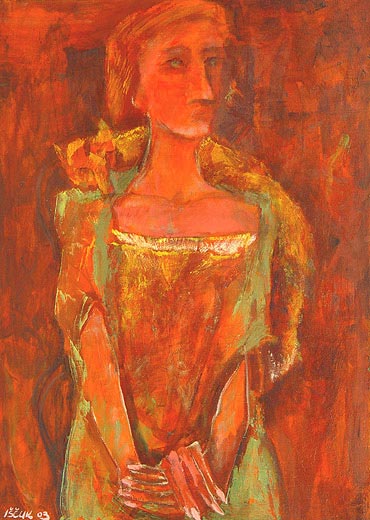 Žena s liškou
